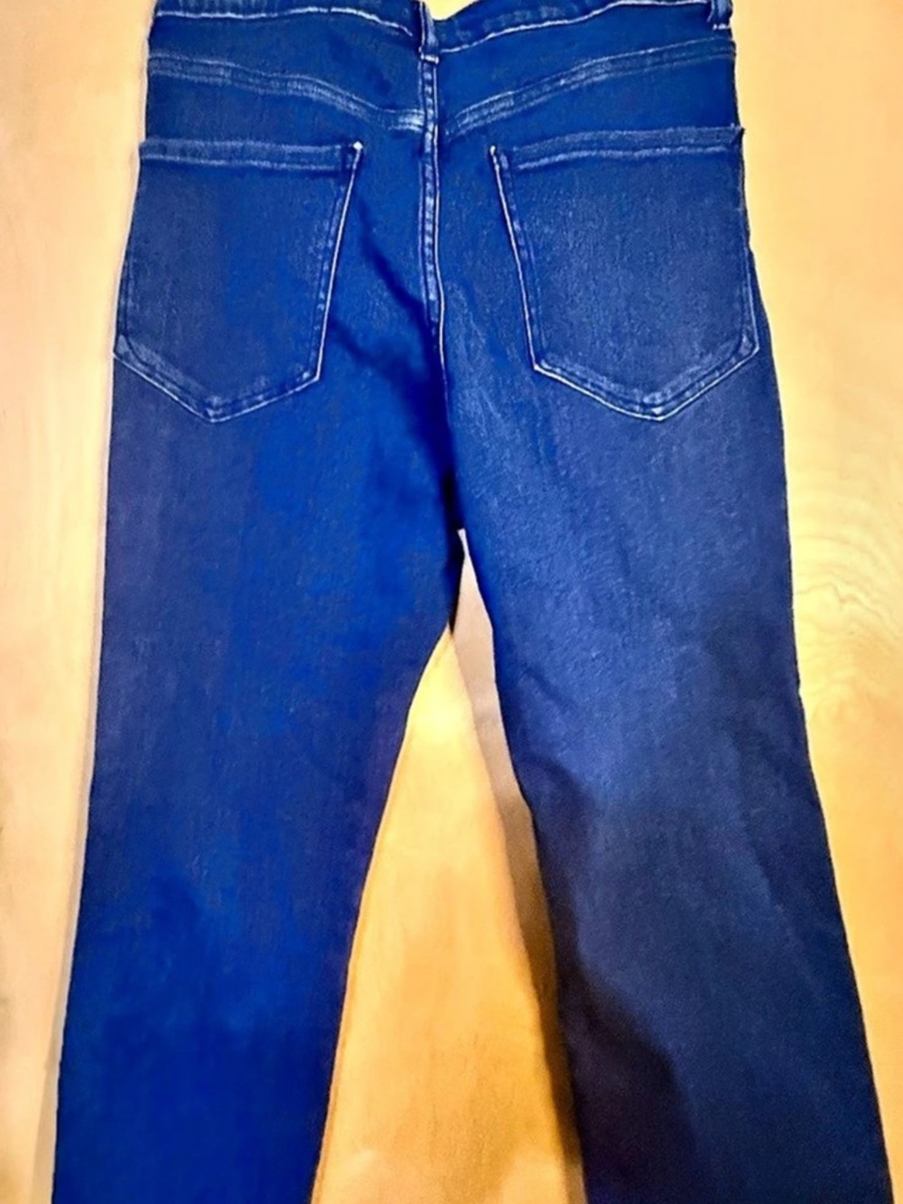 Express Slim Ankle Super High Rise Skinny Jeans in Blue Size 10R/10R Like New
